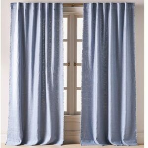 Anthropologie Blue Curtains